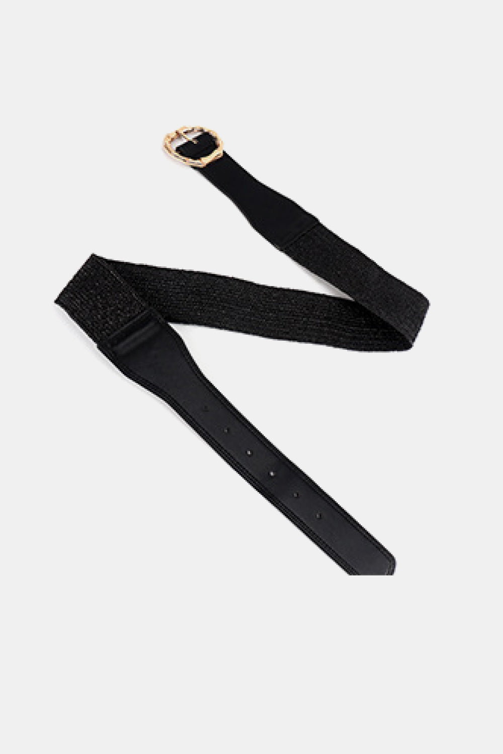 Alloy Buckle Braided Belt - The Boutie Shop