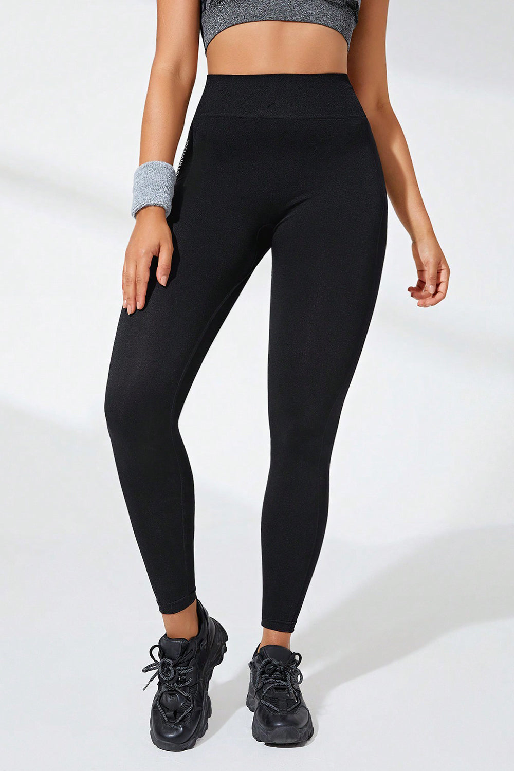 High Waist Active Leggings - The Boutie Shop