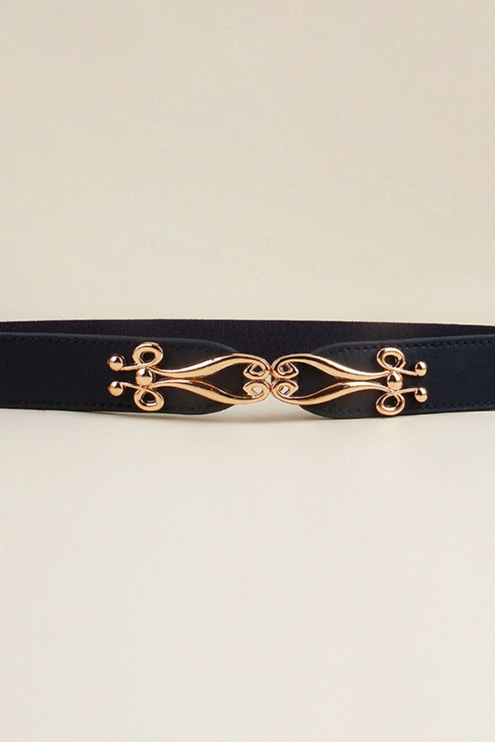 Alloy Buckle Elastic Belt - The Boutie Shop