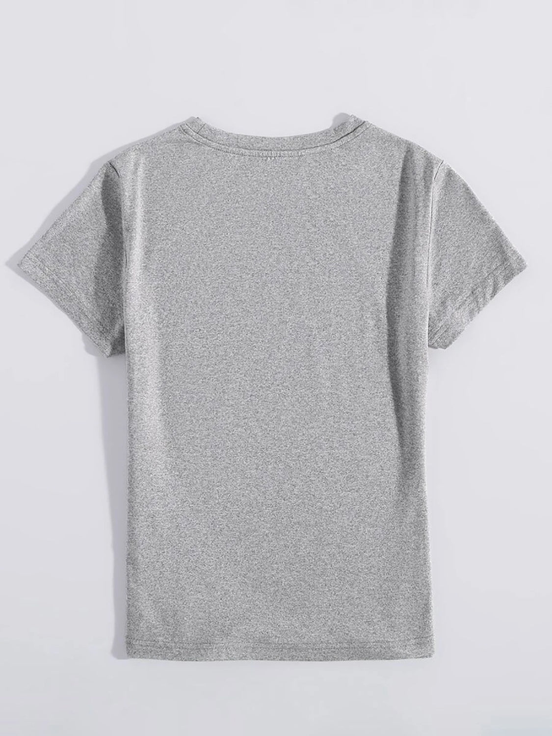 Rabbit Round Neck Short Sleeve T-Shirt - The Boutie Shop