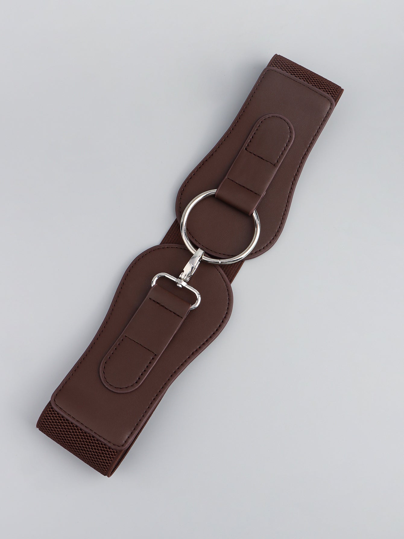 PU Elastic Wide Belt - The Boutie Shop