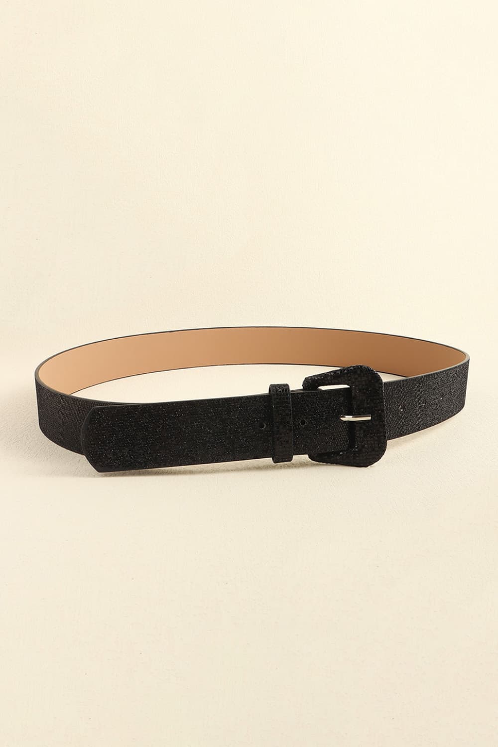 Glitter PU Leather Belt - The Boutie Shop