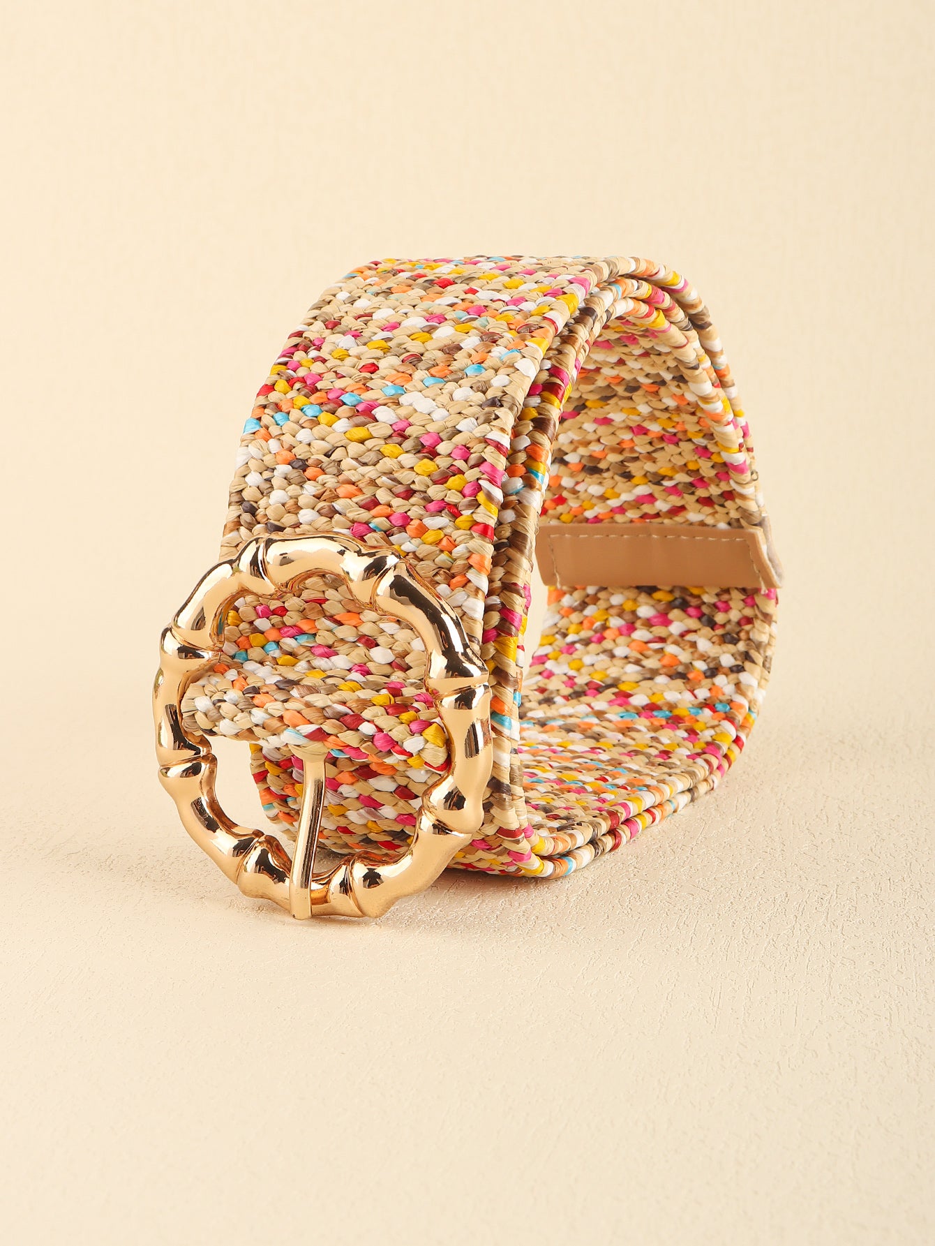 Multicolored Wide Belt - The Boutie Shop