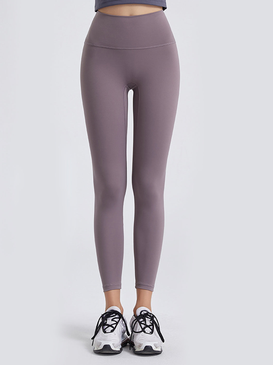 Wide Waistband Sports Leggings - The Boutie Shop