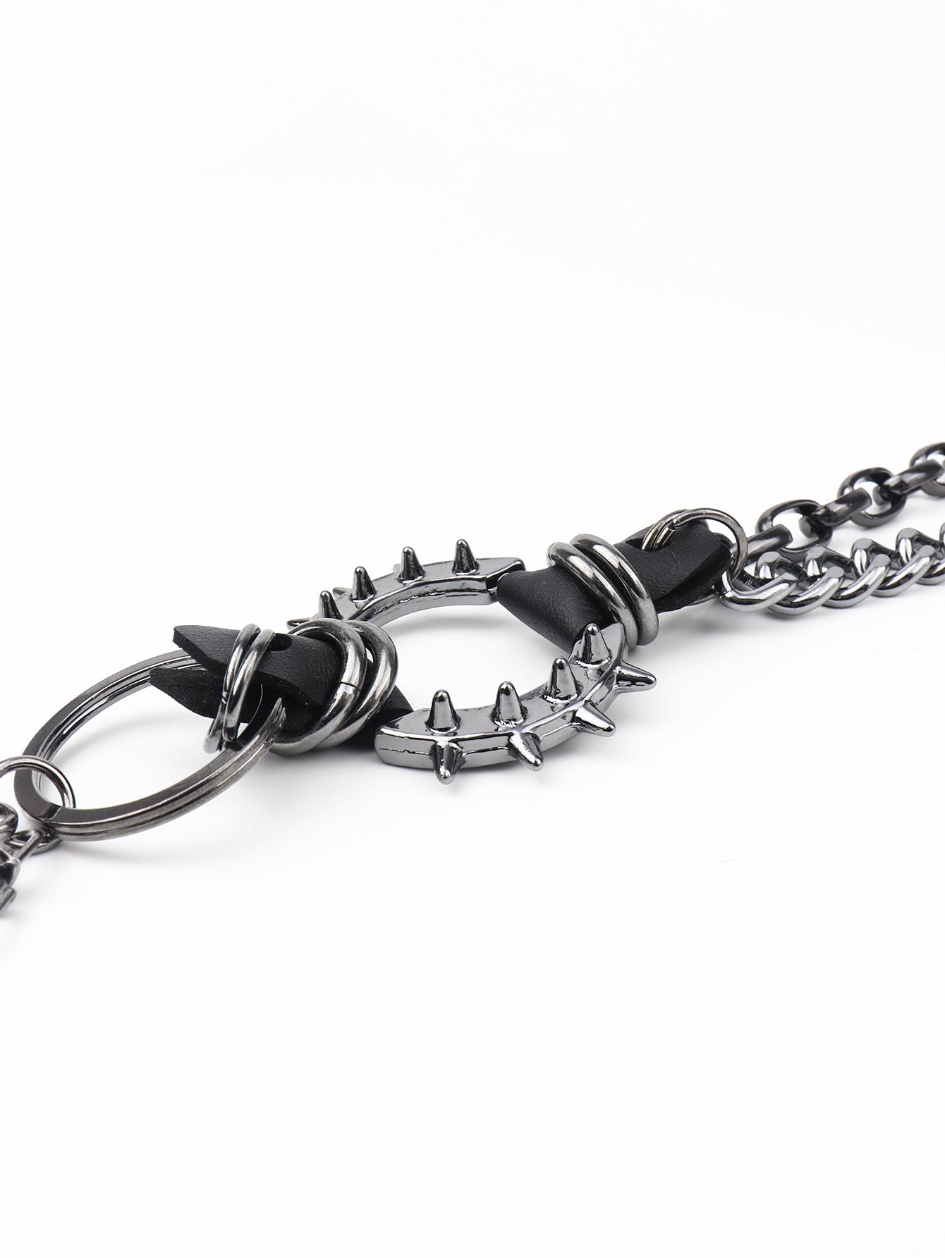 Punk Aluminium Chain Belt - The Boutie Shop