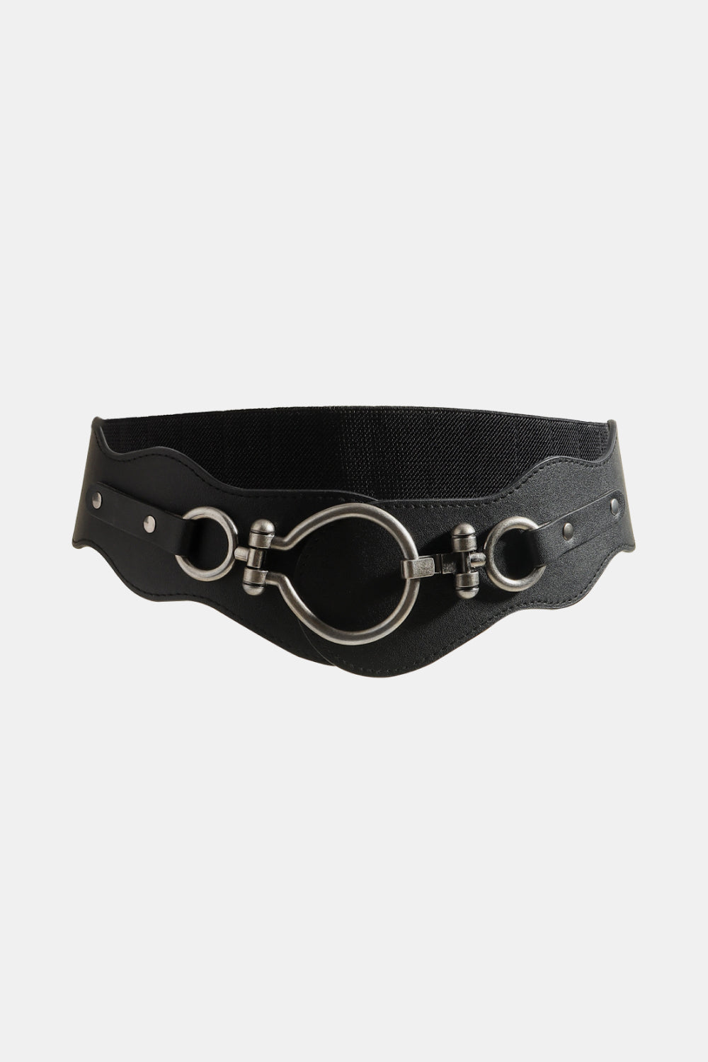 PU Leather Zinc Alloy Buckle Belt - The Boutie Shop