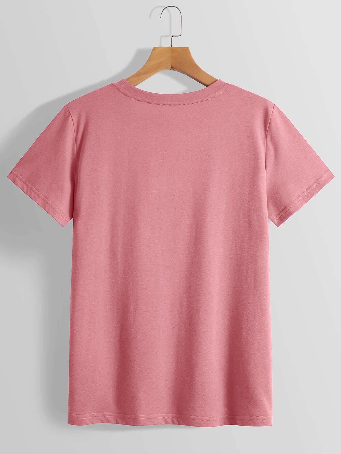 Lucky Clover Round Neck T-Shirt - The Boutie Shop