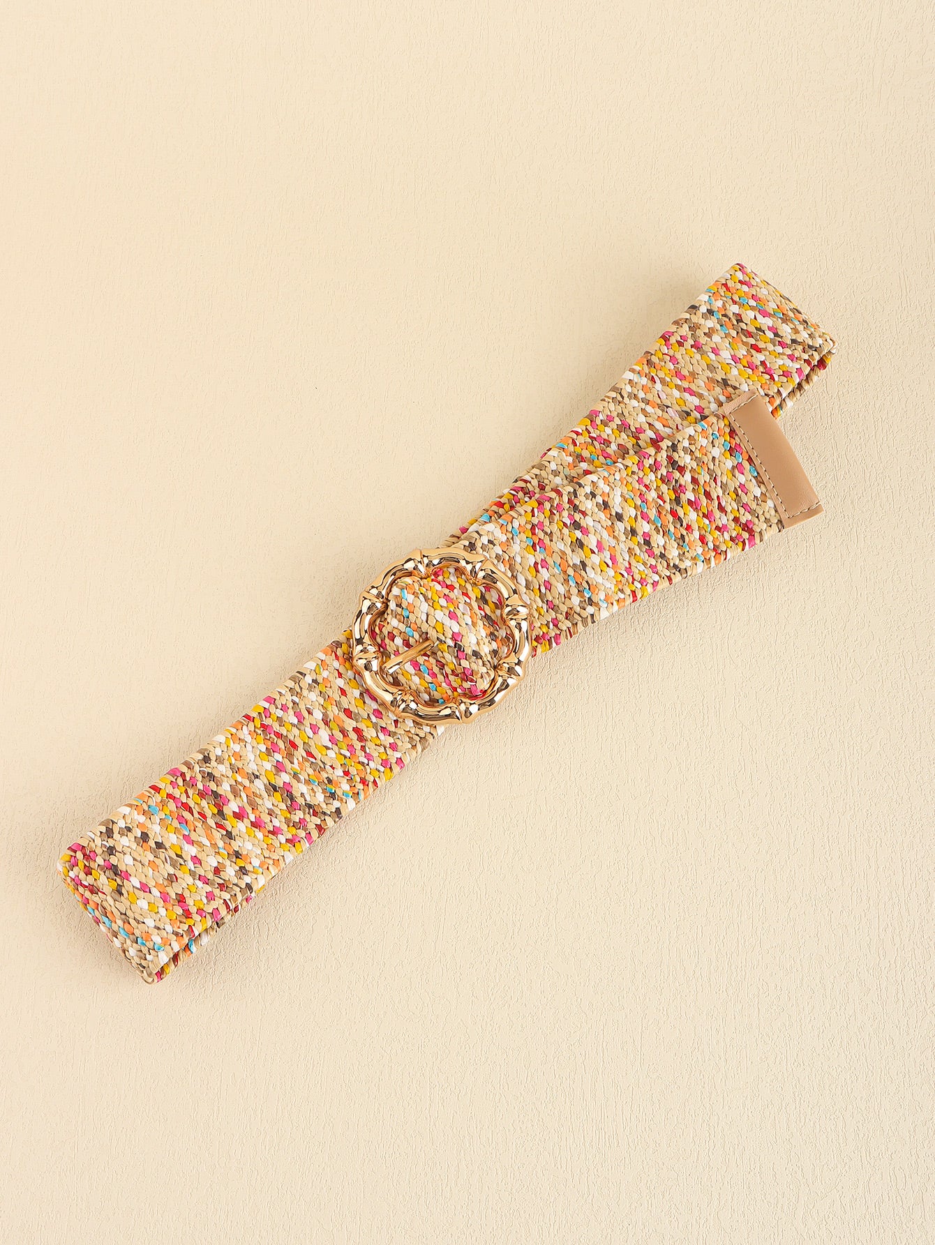 Multicolored Wide Belt - The Boutie Shop