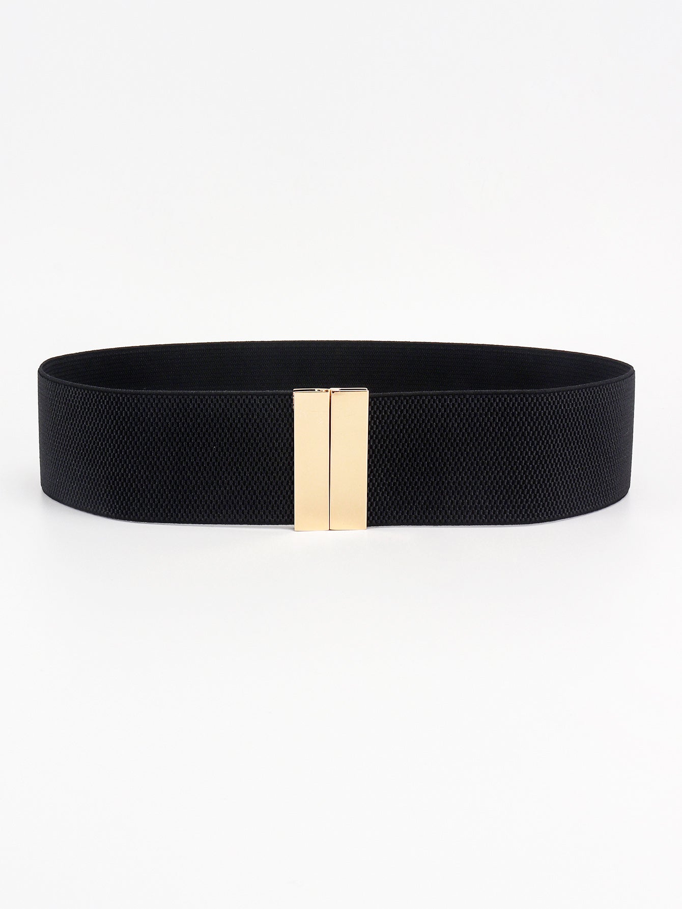 Alloy Buckle Elastic Belt - The Boutie Shop