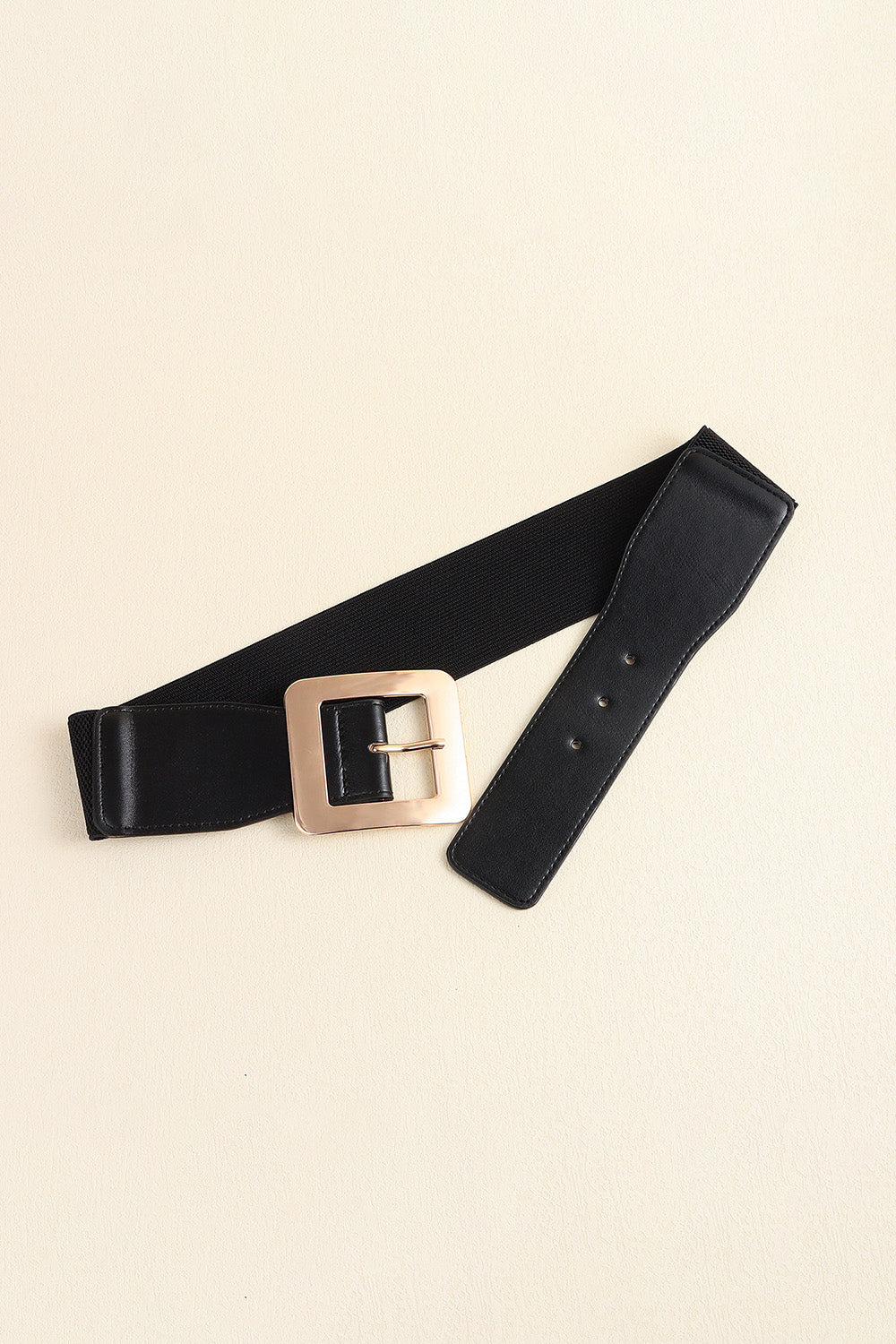 Alloy Buckle PU Leather Belt - The Boutie Shop