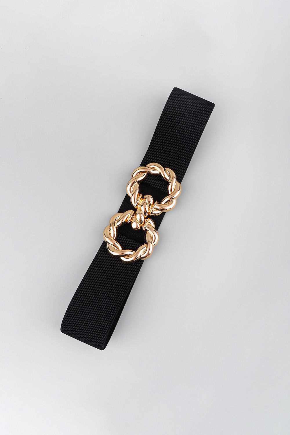 Zinc Alloy Buckle Elastic Belt - The Boutie Shop