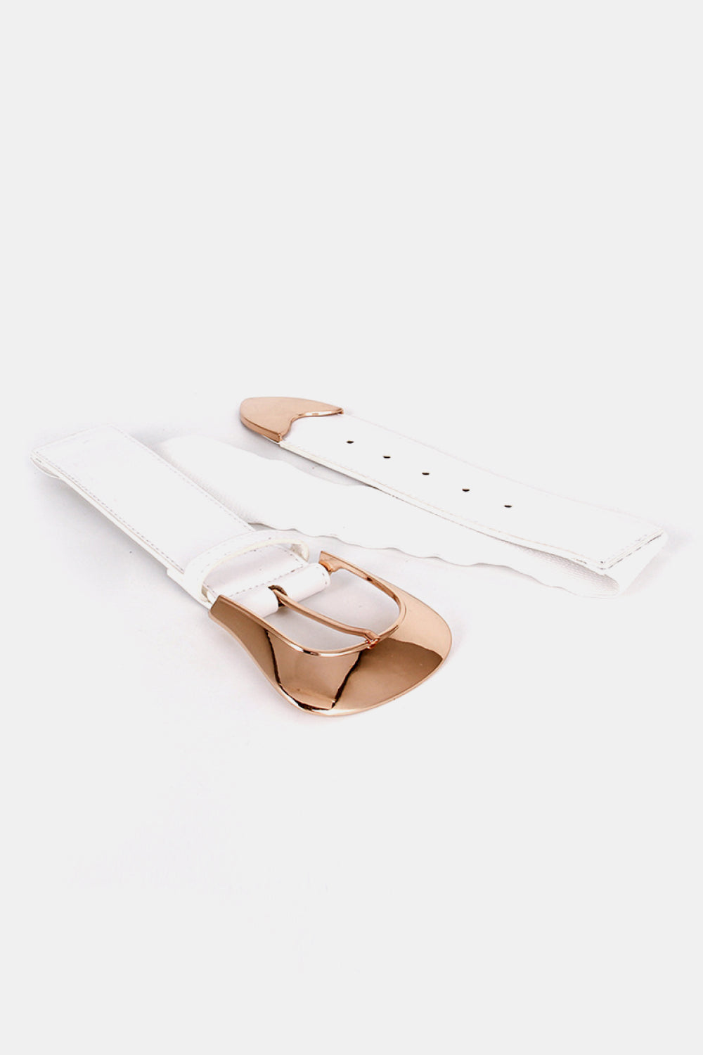 Elastic Wide PU Belt - The Boutie Shop