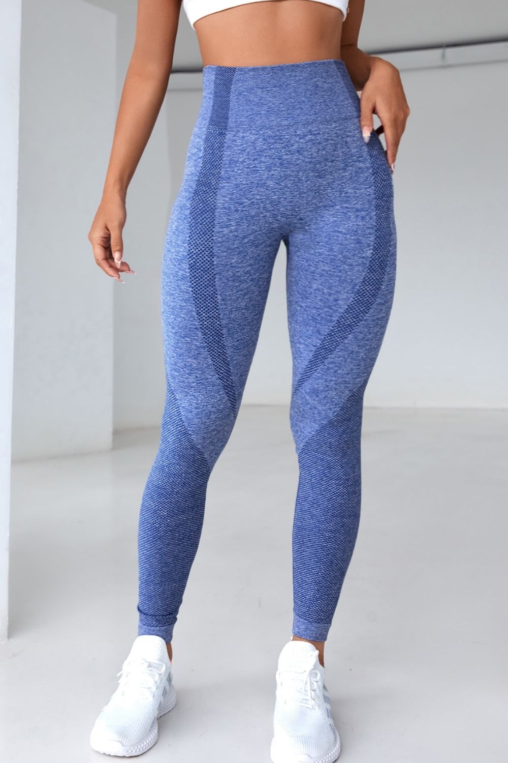 High Waistband Long Active Pants - The Boutie Shop