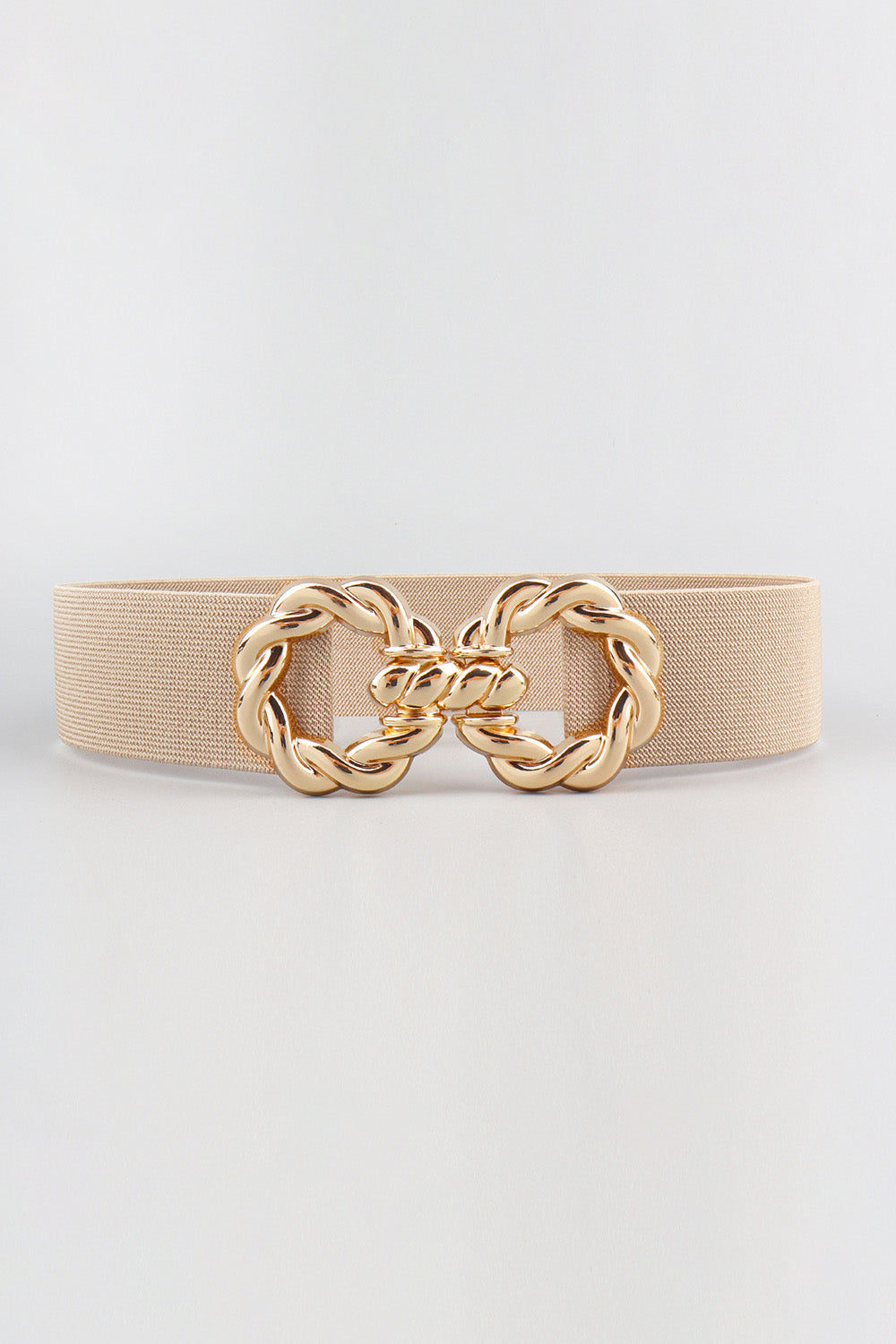 Zinc Alloy Buckle Elastic Belt - The Boutie Shop