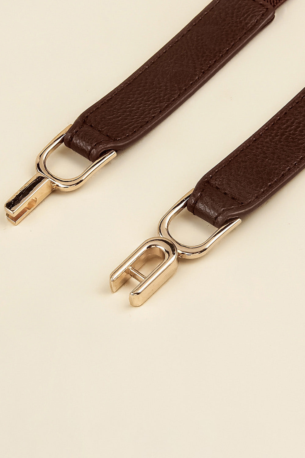 Alloy Buckle Elastic Belt - The Boutie Shop