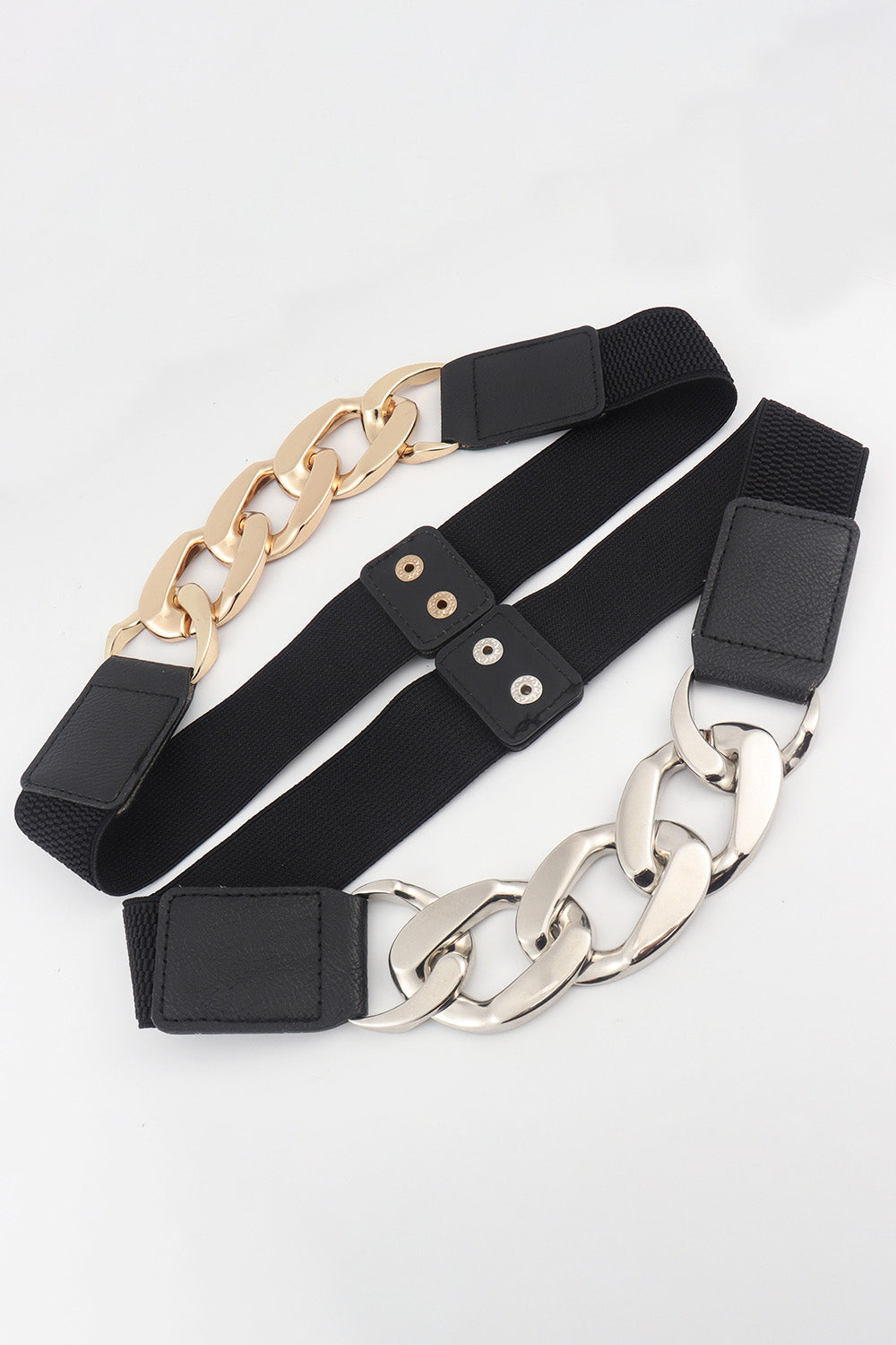 Chain Detail Elastic Belt - The Boutie Shop