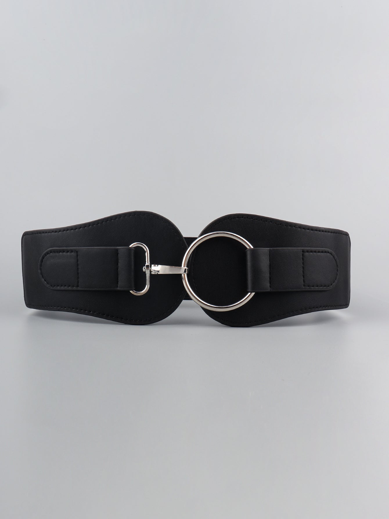 PU Elastic Wide Belt - The Boutie Shop