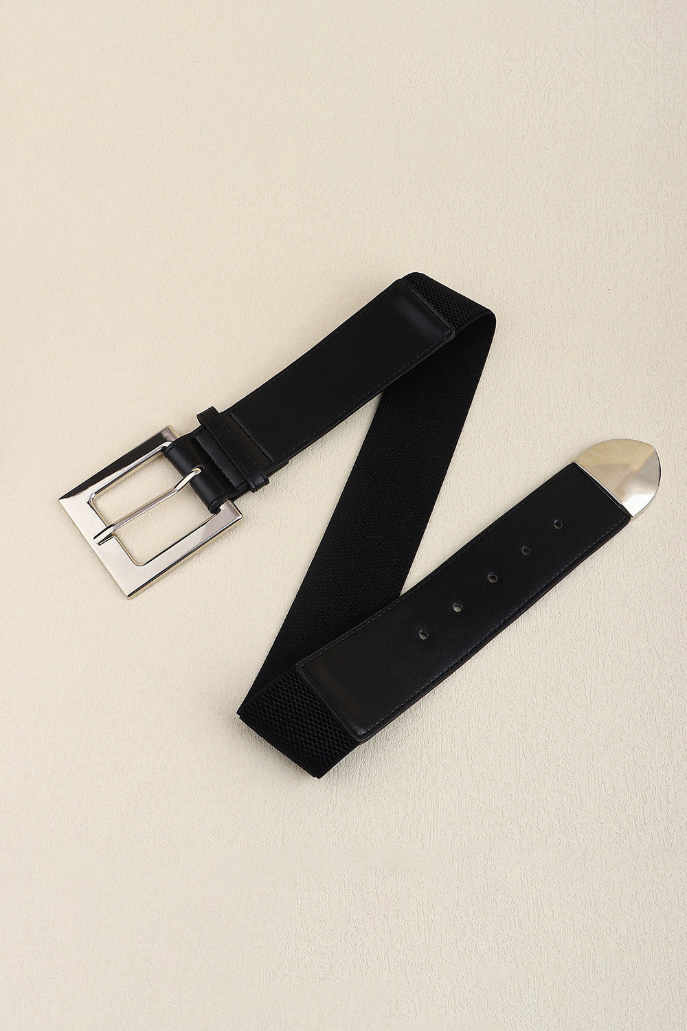 Zinc Alloy Buckle PU Leather Belt - The Boutie Shop