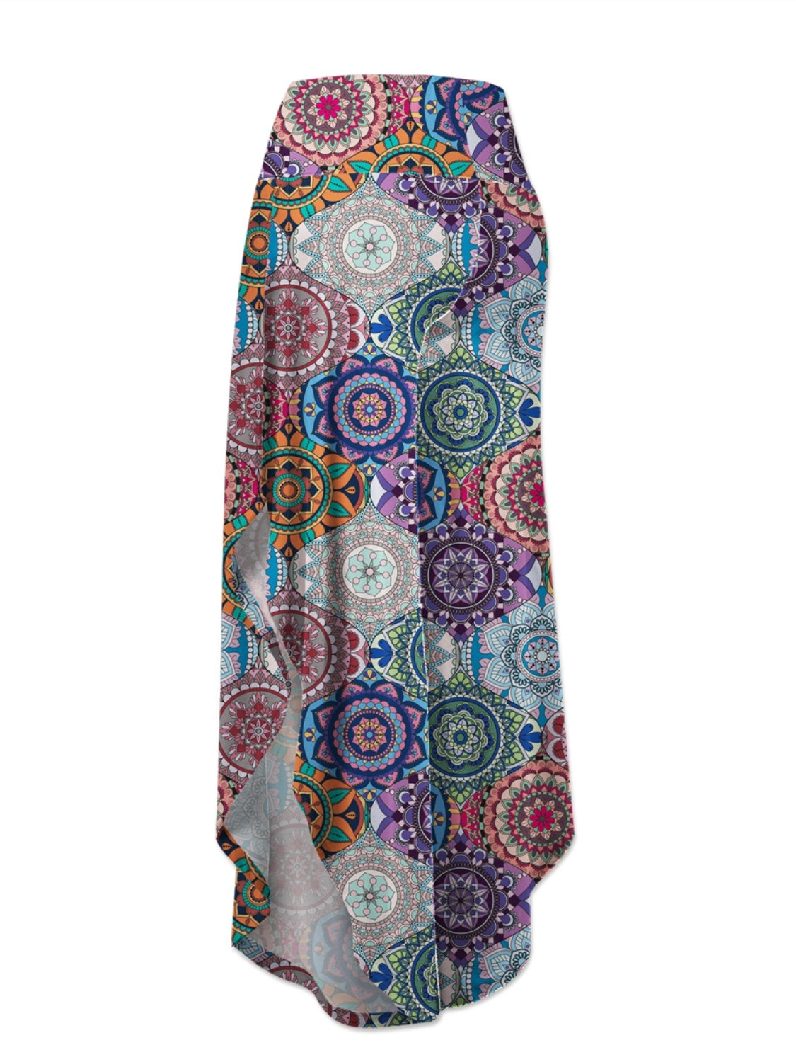 FAM-FAM Printed Wide Leg Pants - The Boutie Shop