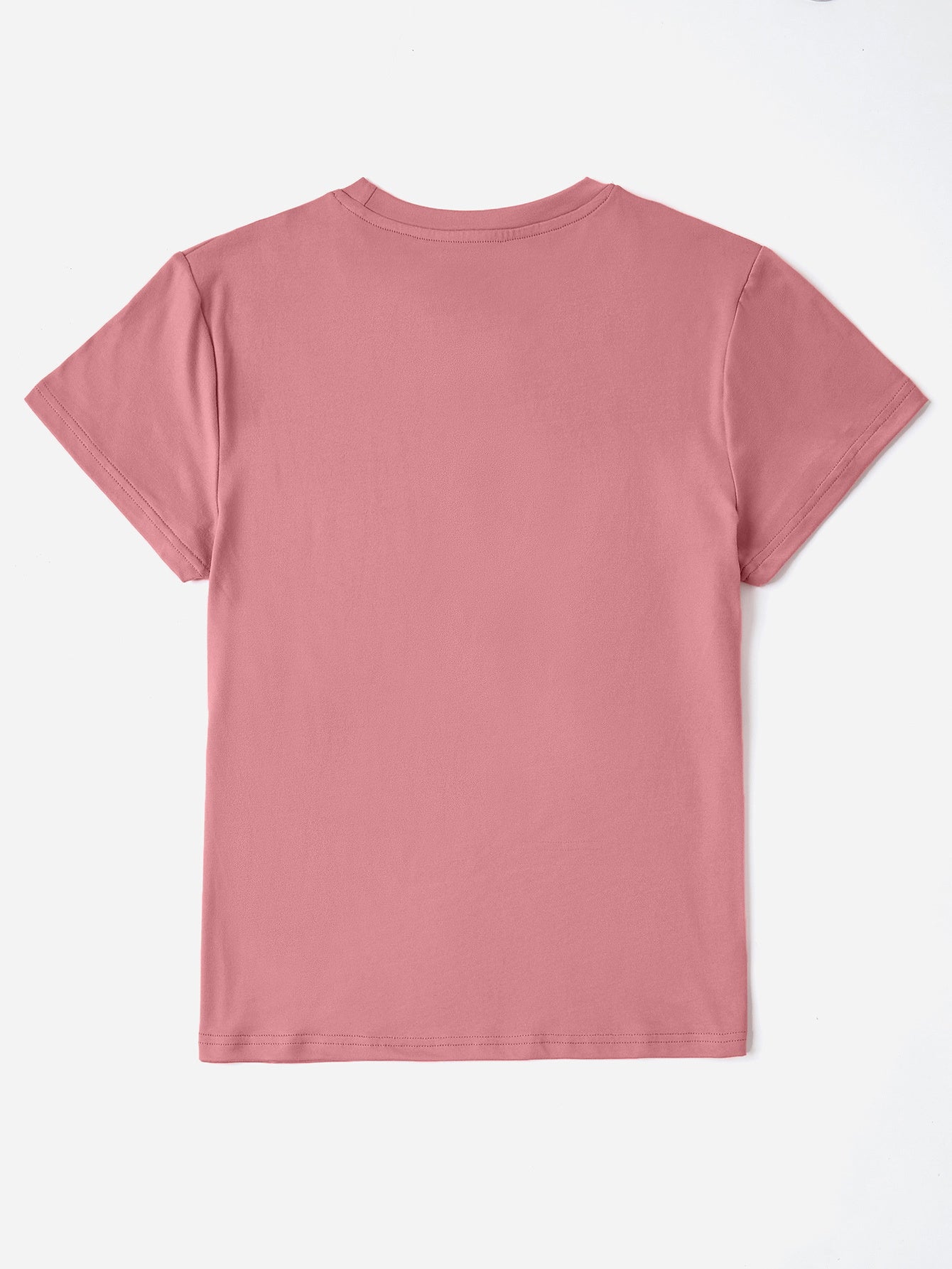 Rabbit Round Neck Short Sleeve T-Shirt - The Boutie Shop