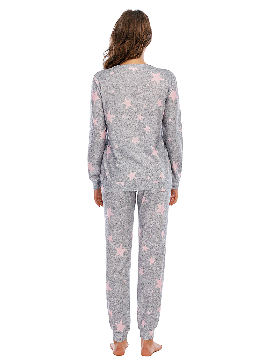 Star Top and Pants Lounge Set - The Boutie Shop