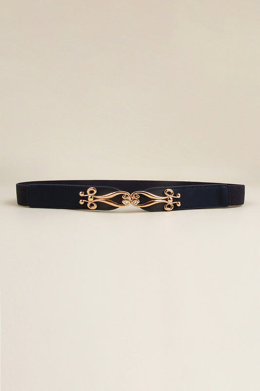 Alloy Buckle Elastic Belt - The Boutie Shop