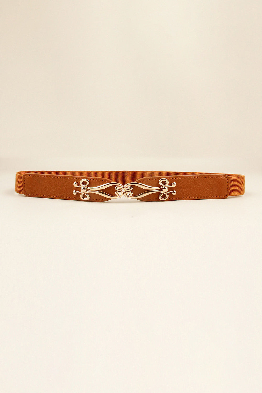 Alloy Buckle Elastic Belt - The Boutie Shop