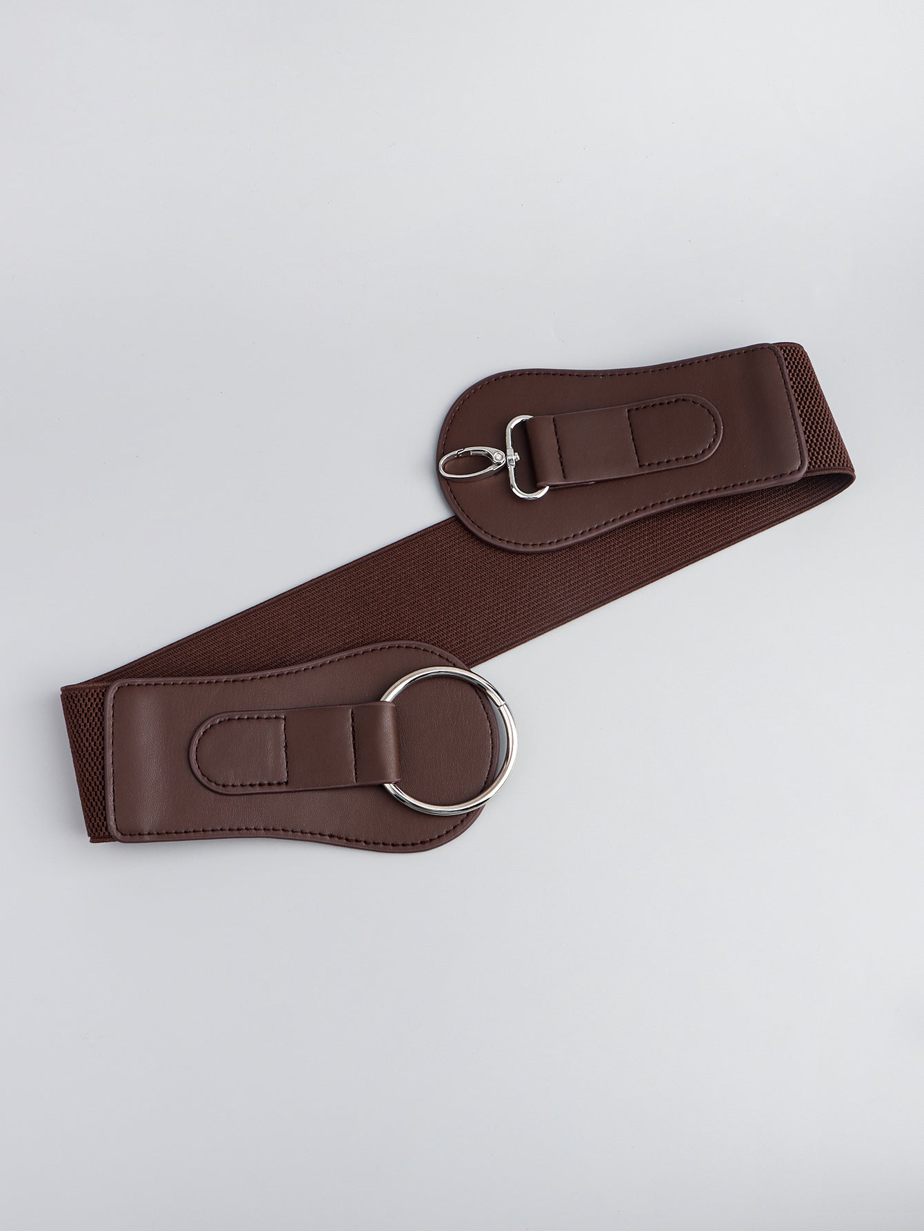 PU Elastic Wide Belt - The Boutie Shop