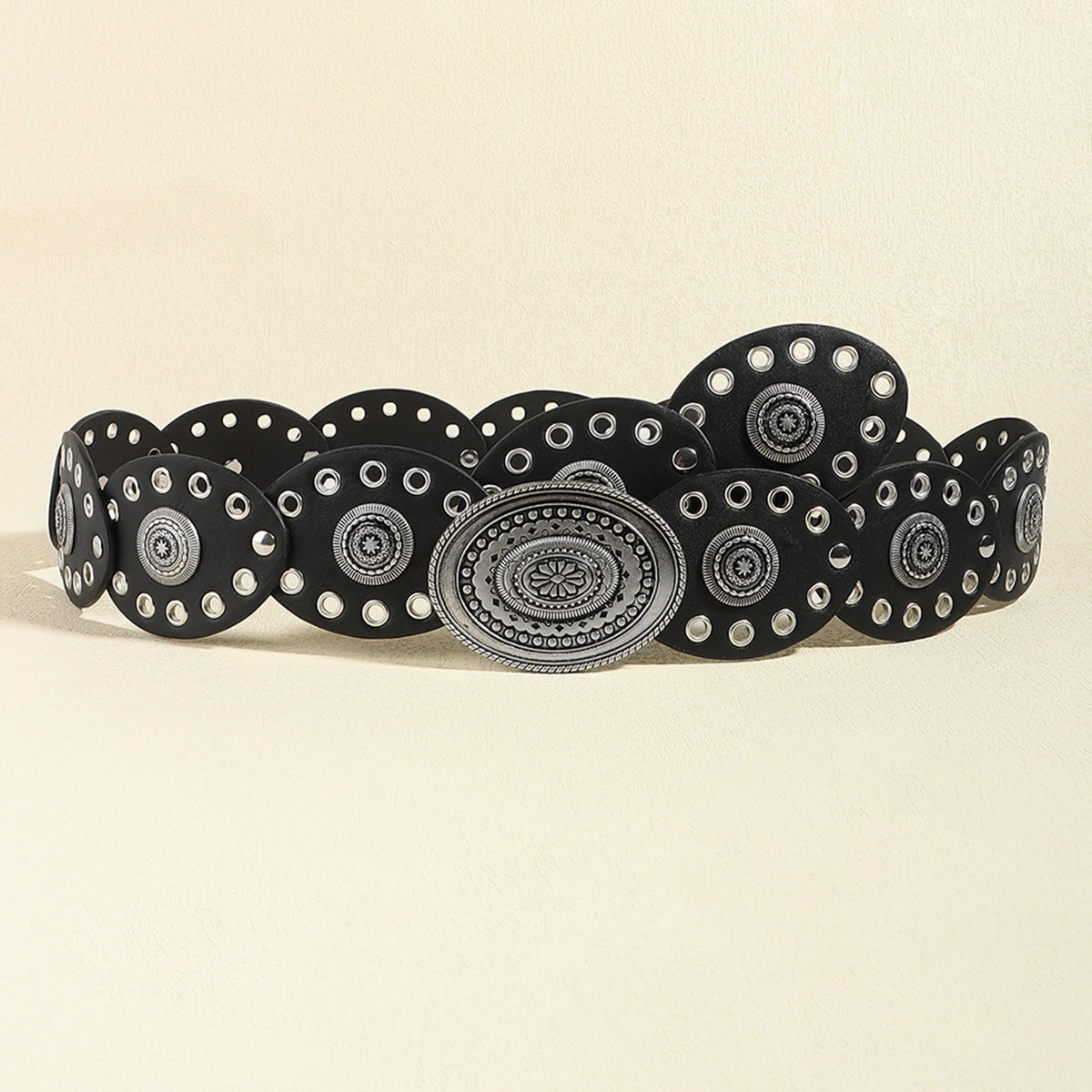 Oval PU Belt - The Boutie Shop