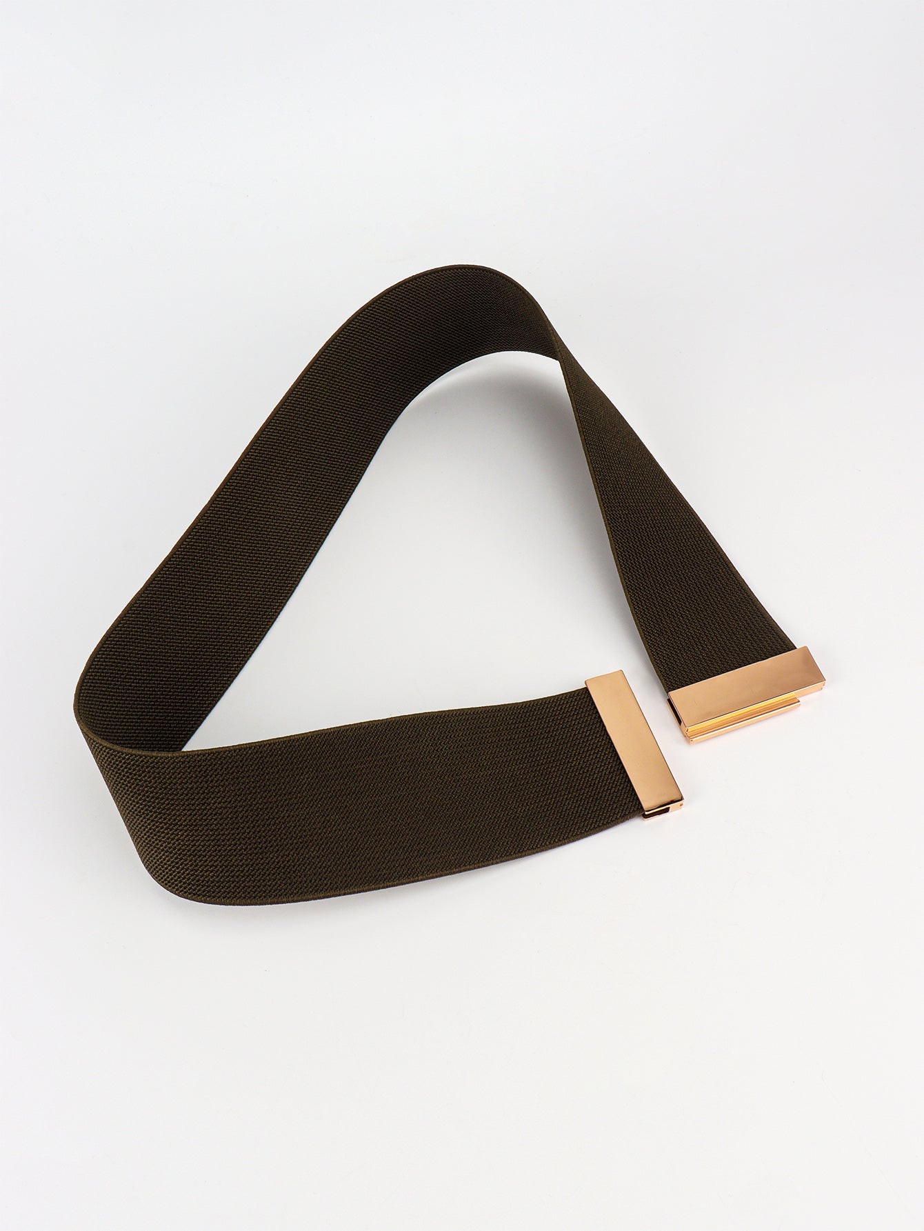 Alloy Buckle Elastic Belt - The Boutie Shop