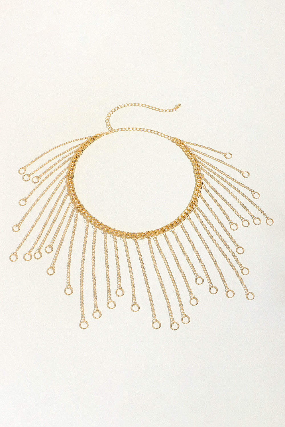 Fringe Chain Alloy Belt - The Boutie Shop