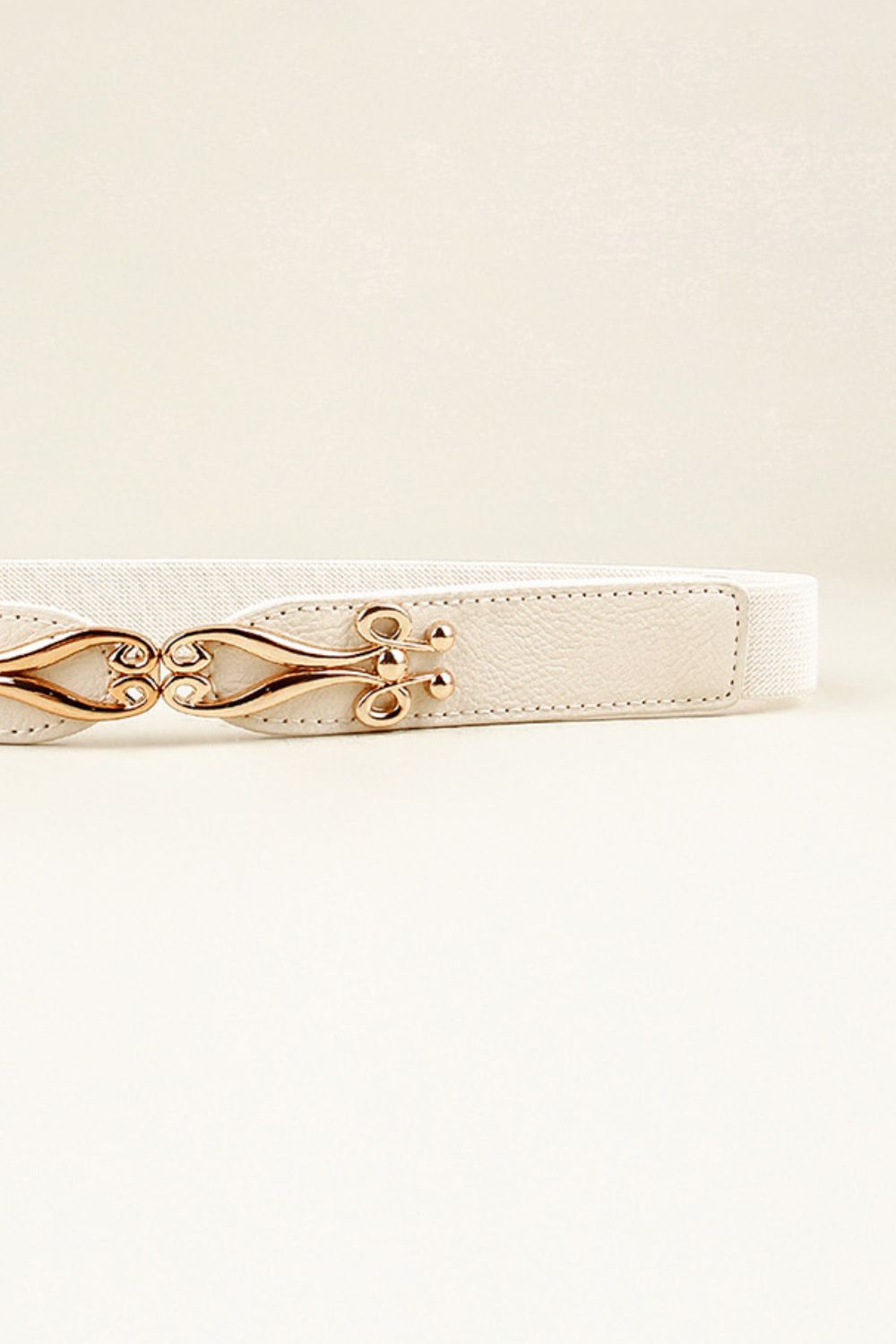 Alloy Buckle Elastic Belt - The Boutie Shop