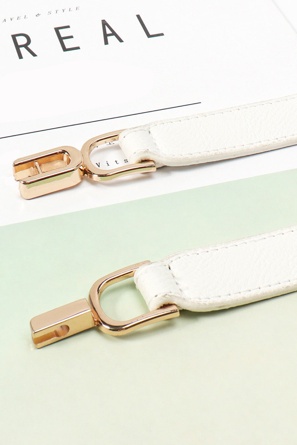 Alloy Buckle Elastic Belt - The Boutie Shop