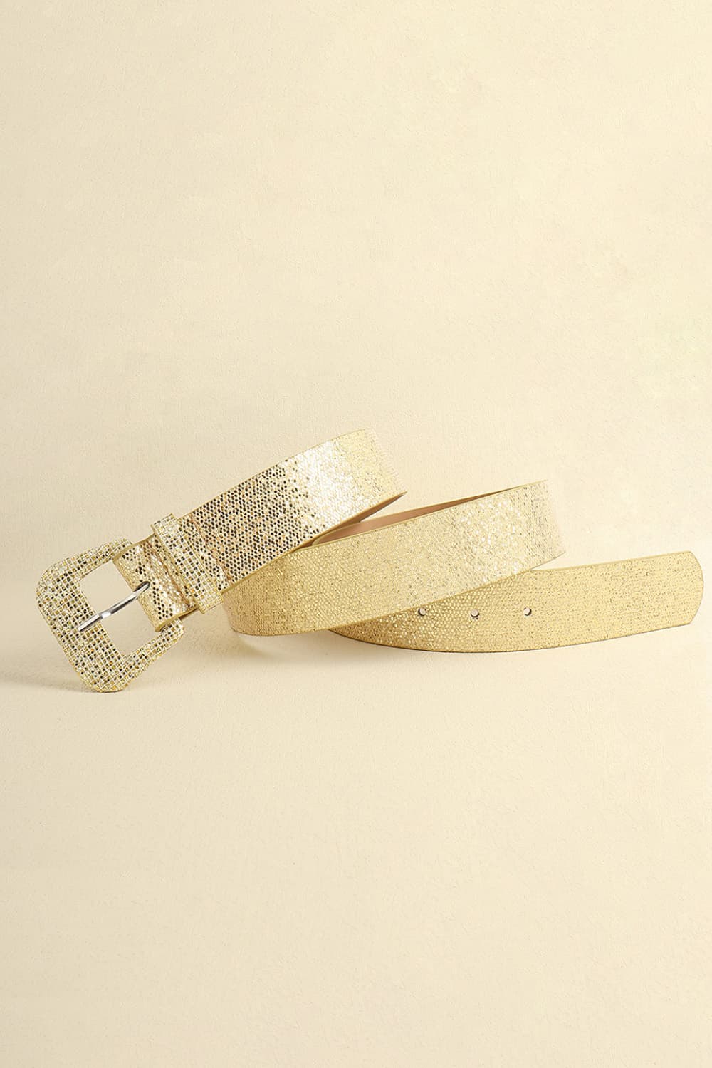 Glitter PU Leather Belt - The Boutie Shop