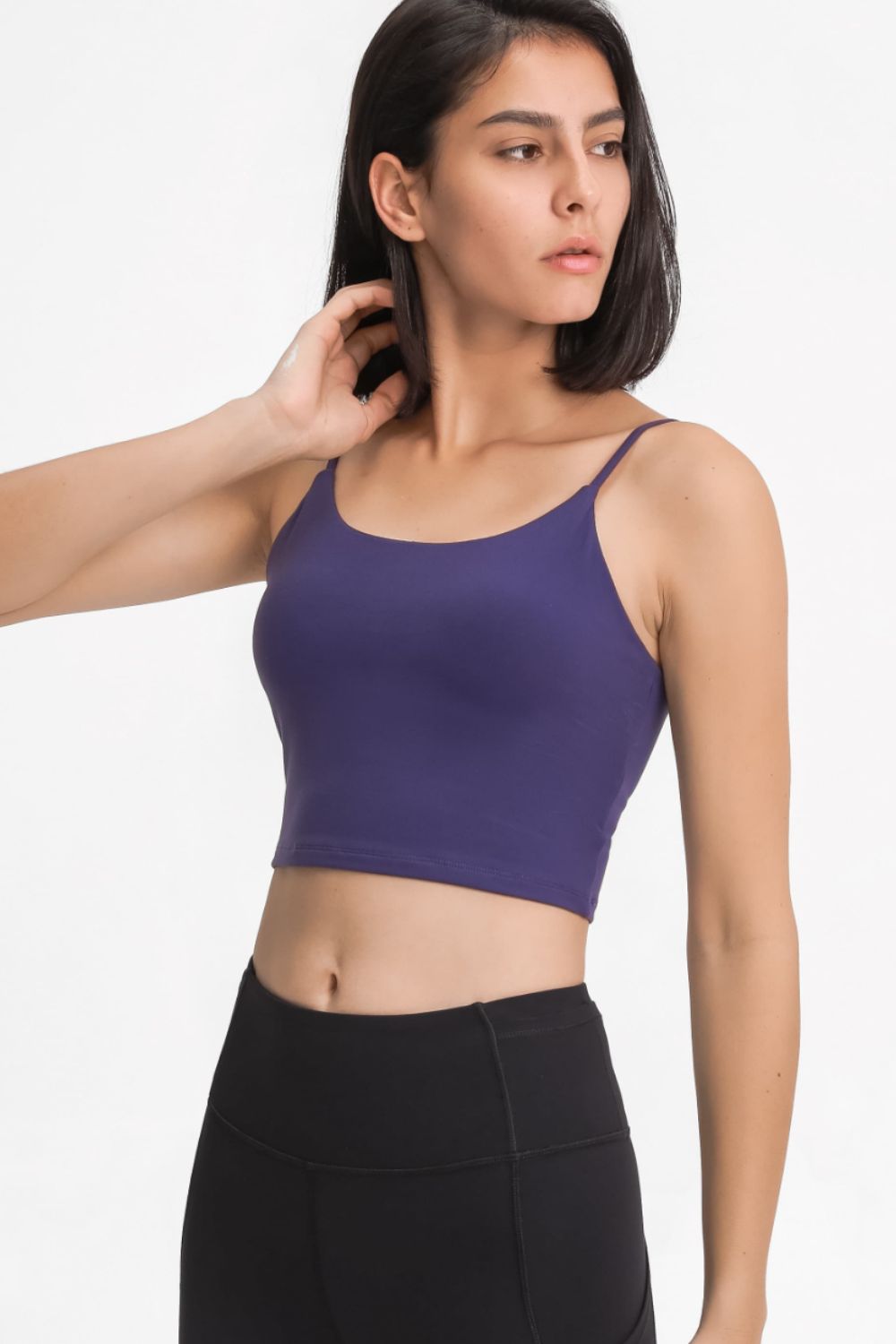 Millennia Feel Like Skin Scoop Neck Sports Cami - The Boutie Shop