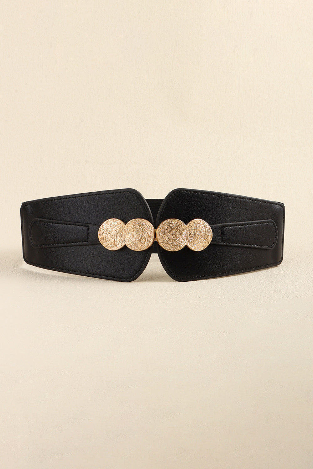 Alloy Buckle Elastic Belt - The Boutie Shop