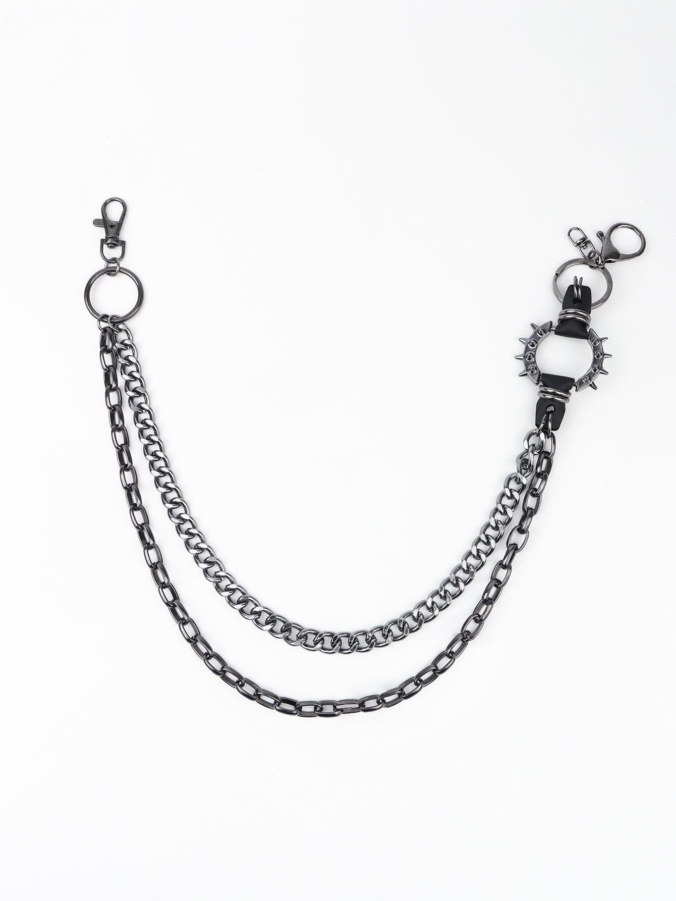 Punk Aluminium Chain Belt - The Boutie Shop