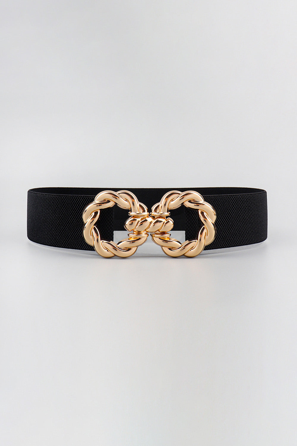 Zinc Alloy Buckle Elastic Belt - The Boutie Shop