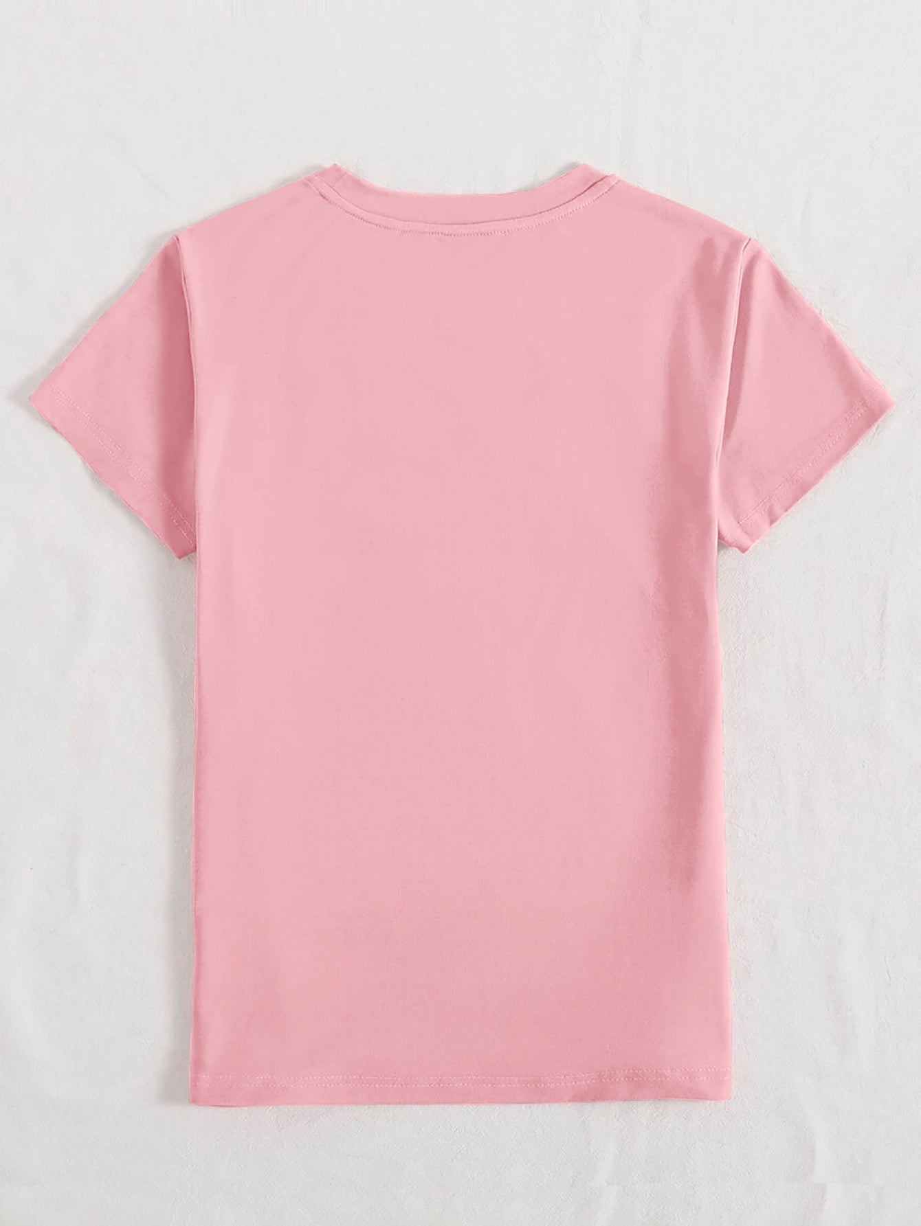 HAPPY EASTER Round Neck Short Sleeve T-Shirt - The Boutie Shop