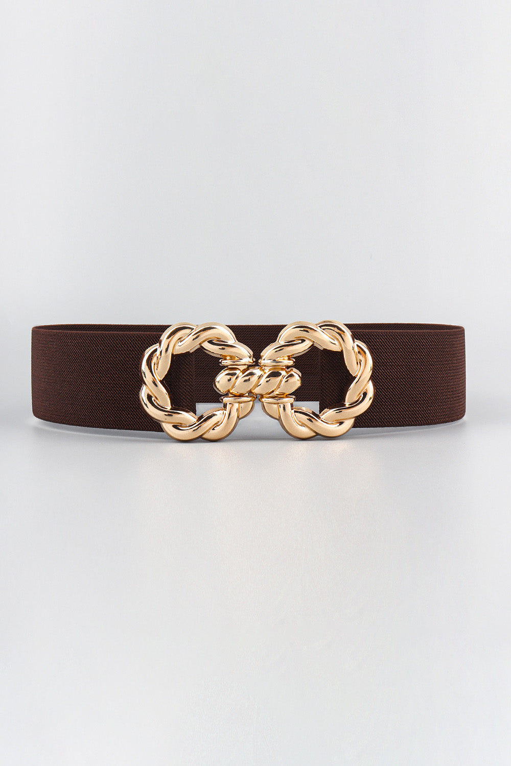 Zinc Alloy Buckle Elastic Belt - The Boutie Shop