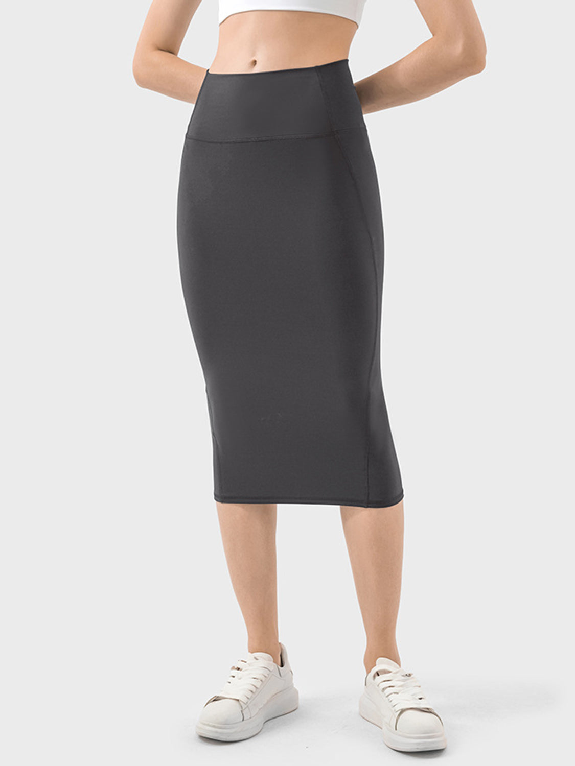 Millennia Slit Wrap Active Skirt - The Boutie Shop