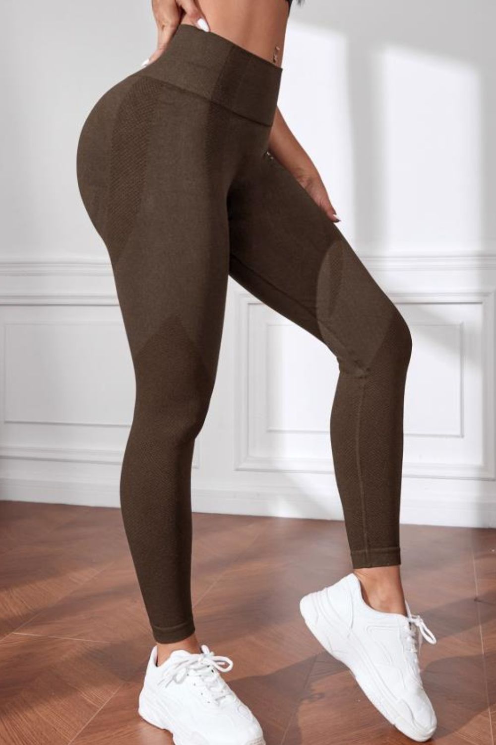 High Waistband Long Active Pants - The Boutie Shop