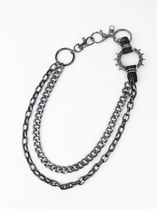 Punk Aluminium Chain Belt - The Boutie Shop