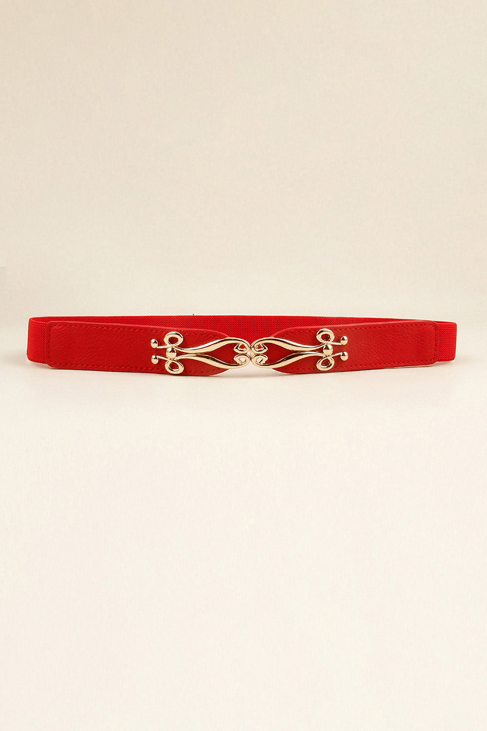 Alloy Buckle Elastic Belt - The Boutie Shop